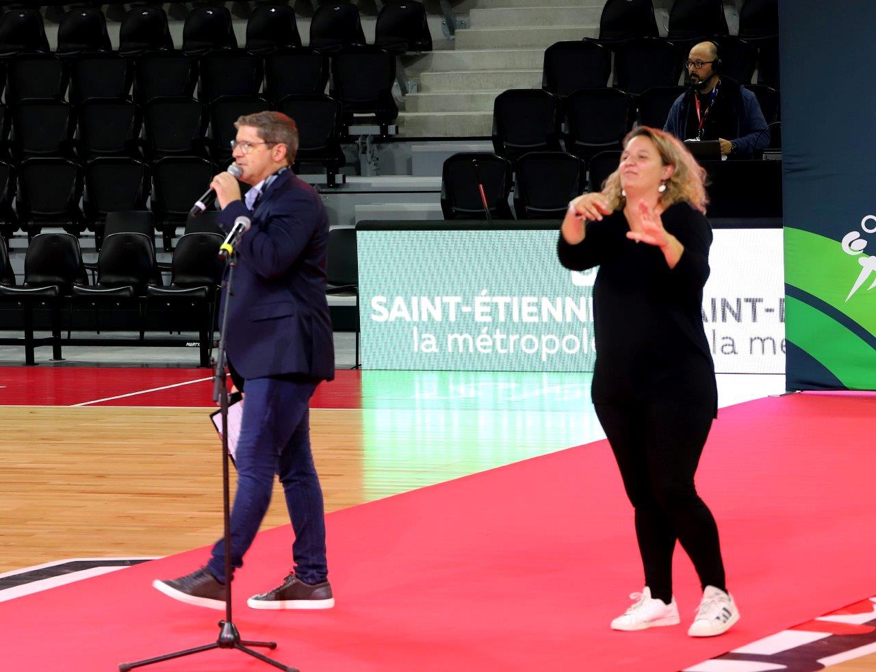 Inauguration de l'Arena St Etienne Métropole